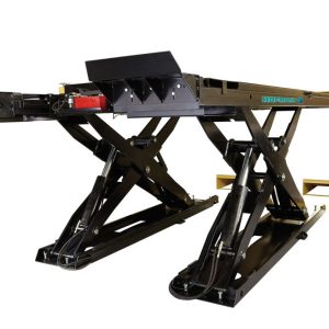 Hofmann 12,000 lb. ALI Certified Scissor Alignment Lift with (2) 6K Rolling Jacks