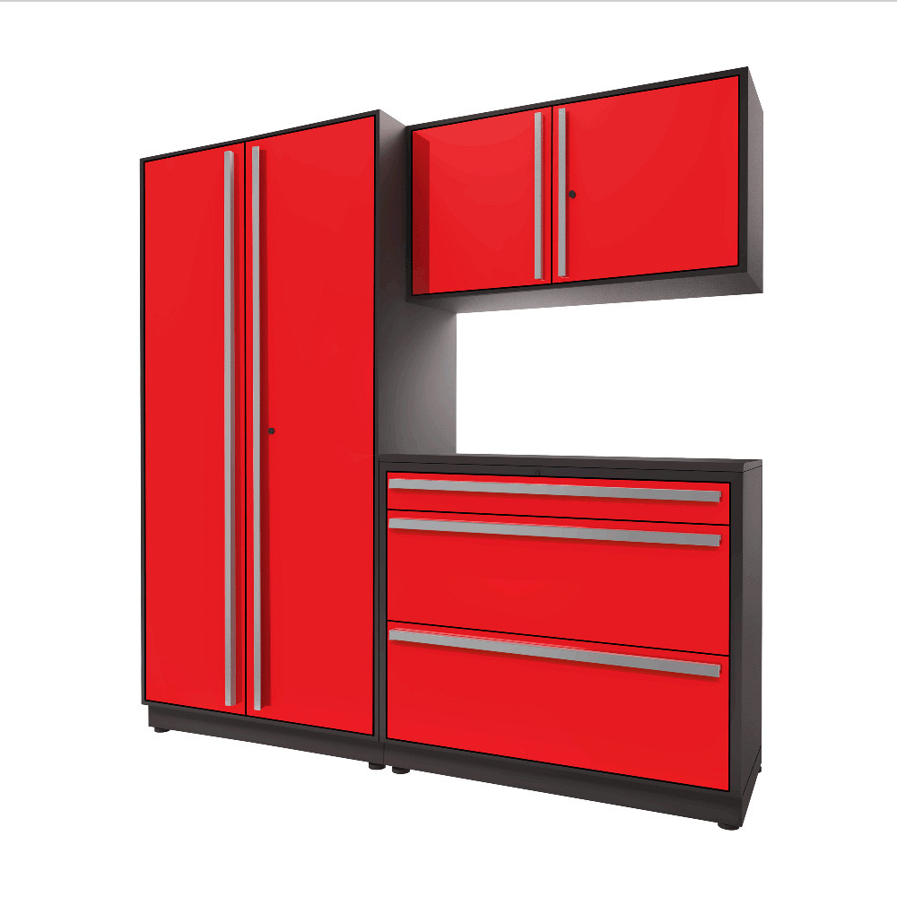 Proslat Fusion Plus 6.5 ft Garage Cabinet set Tool 3 Drawer 2 Proslat Fusion Plus 6.5 ft Garage Cabinet set Tool 3 Drawer - Image 2