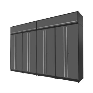 Proslat Fusion Plus 13 ft set - Tall Cabinet & Overheads (4-Pack)