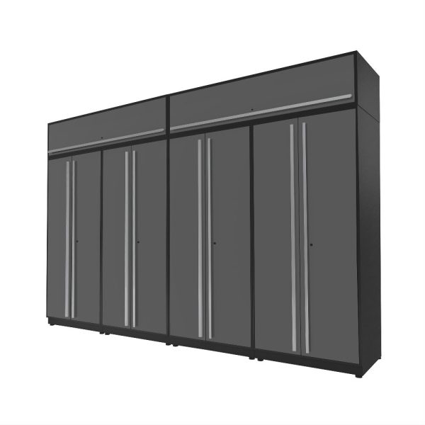 Proslat Fusion Plus 13 ft set - Tall Cabinet & Overheads (4-Pack)