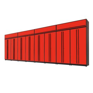 Proslat Fusion Plus 26.5 ft set - Tall Cabinet & Overheads (8-Pack)
