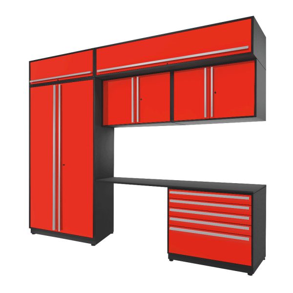 Proslat Fusion Plus 10 ft set - Handy 5 Drawer & Overheads - Image 2