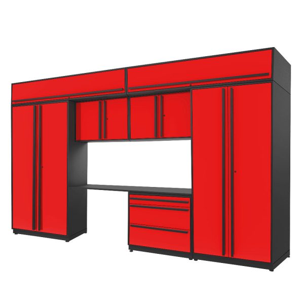 Proslat Fusion Plus 13 ft set - Handy 3 Drawer & Overheads - Image 2