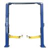 Launch Tech USA TLT210-XT-B 10,000 lb. ALI Certified 2-Post Asymmetrical Clear Floor Lift - Blue