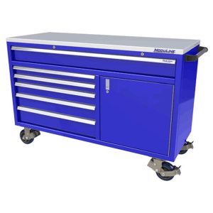 Moduline 6 Drawer One Door Aluminum Roller Cabinet