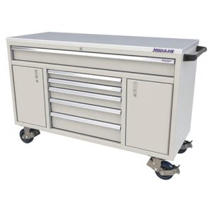 Moduline 6 Drawer 2 Door Aluminum Roller Cabinet