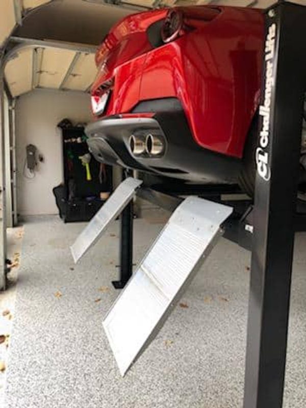 Challenger CL4P7S 7,000 lb. ALI Certified 4-Post Storage Lift - Image 3