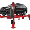 Rotary ARO14 14,000 lb ALI Certified Four-Post Open-Front Alignment Lift + Rolling Jacks