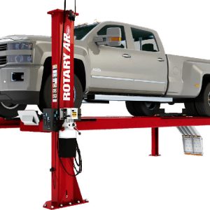 Rotary ARO16 16,000 lb ALI Certified Four-Post Open-Front Alignment Lift + Rolling Jacks
