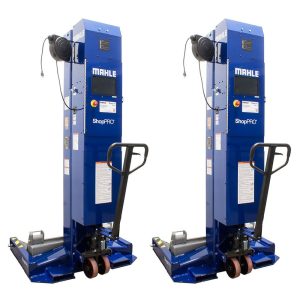 Mahle CML-7 14,000 lb ALI Certified Wireless Mobile Column Lift (Set of 2)