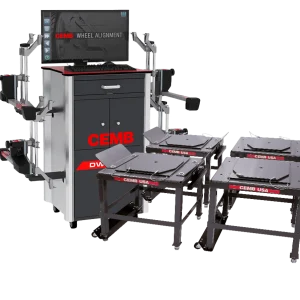 CEMB DWA1100CWAS Complete Wheel Alignment System with Wheel Stand Kit