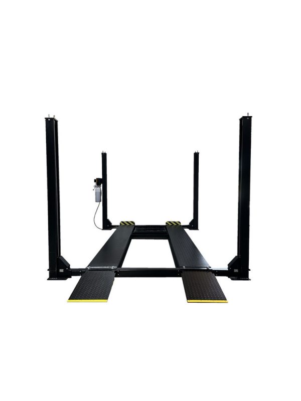 Tuxedo FP9K-DX-XLT 9,000 lb Deluxe Storage Lift Extended Length / Height with Poly Casters, Drip Trays, Jack Tray - Image 3
