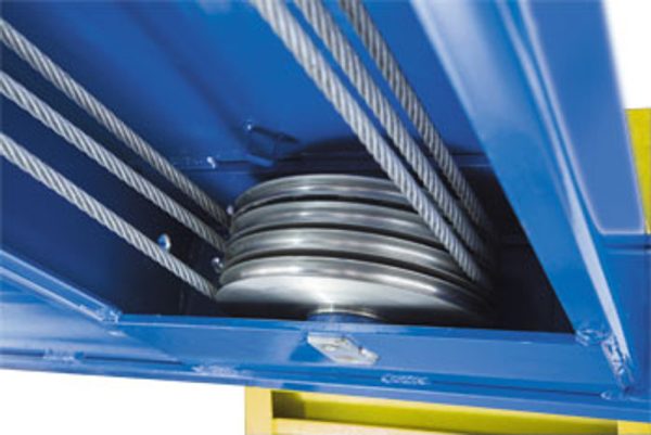BendPak HDS-27 27,000-lb. Capacity ALI Certified Standard Length Four-Post Truck Lift - Image 3