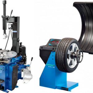 Hofmann Monty 1270 Swing-Arm Tire Changer + Geodyna 7100 Wheel Balancer