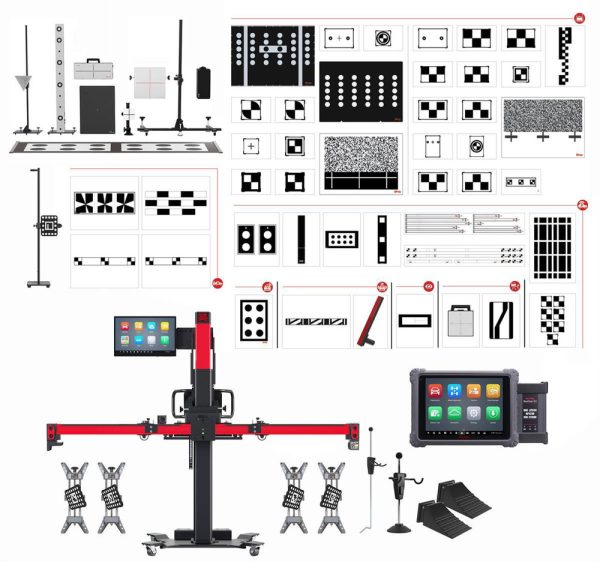 Autel MaxiSYS IA900AST Wheel Alignment + All Systems ADAS Calibration Package + ULTRAADAS Tablet
