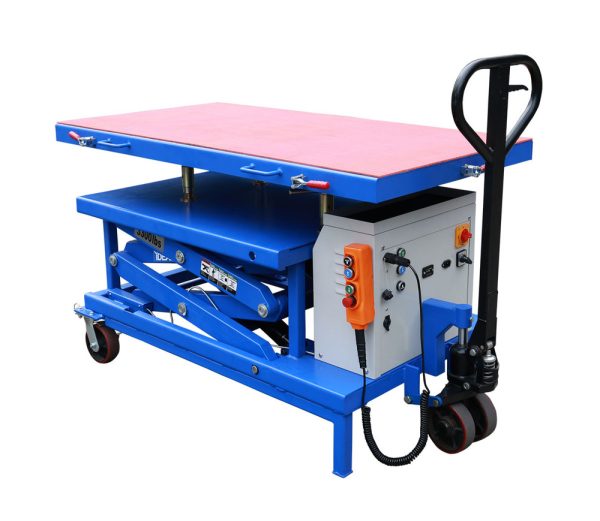 iDeal LT-EV3300DC-X 3,300 lb. Capacity Electric-Hydraulic EV/Hybrid Component Lift Table - Image 7