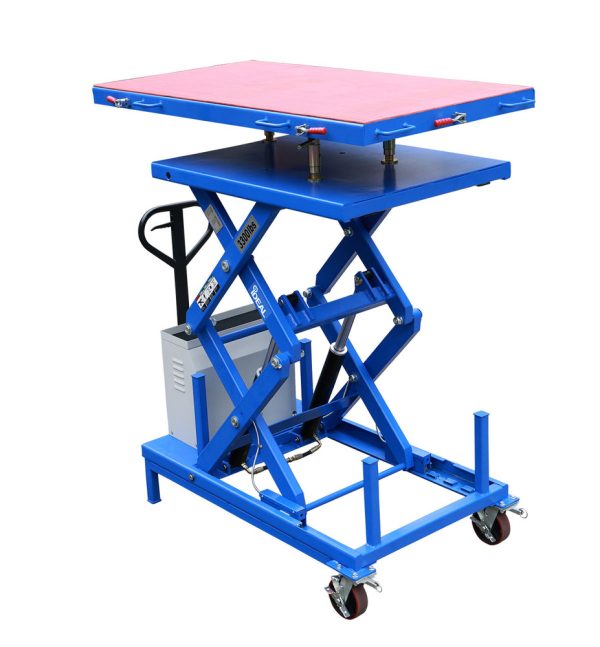 iDeal LT-EV3300DC-X 3,300 lb. Capacity Electric-Hydraulic EV/Hybrid Component Lift Table - Image 9