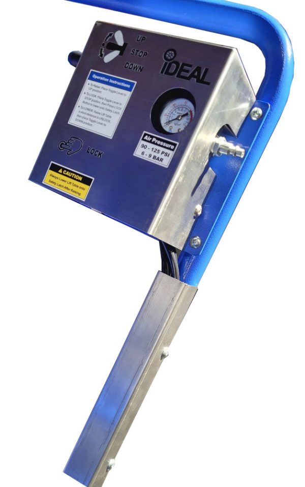 iDeal LT-EV2500AH-X 2,500 lb. Capacity Air-Hydraulic EV/Hybrid Component Lift Table - Image 3