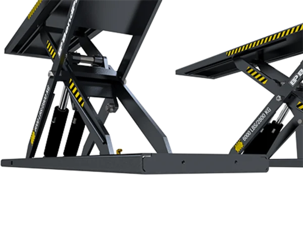 BendPak MDS-6EXTF 6,000-lb. Cap. / Mid-Rise Scissors Lift / Open Center / Extended Platform / FLUSH-MOUNT - Image 5