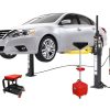 MaxJax M7K Portable Two-Post Garage Lift - Deluxe Package