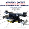 iDeal RAJ-7K-L Rolling Air Jack 7,000 lb. Capacity - On The Rail - Air Bag - Low Mount - Image 2