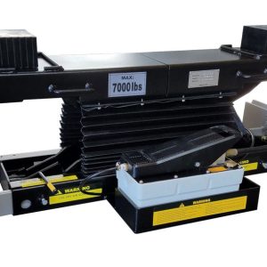 iDeal RAJ-7K-H Rolling Air Jack 7,000 lb. Capacity - On The Rail - Air Bag - High Mount