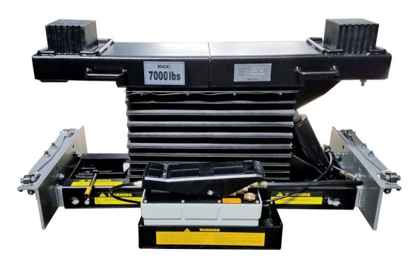 iDeal RAJ-7K-L Rolling Air Jack 7,000 lb. Capacity - On The Rail - Air Bag - Low Mount - Image 5