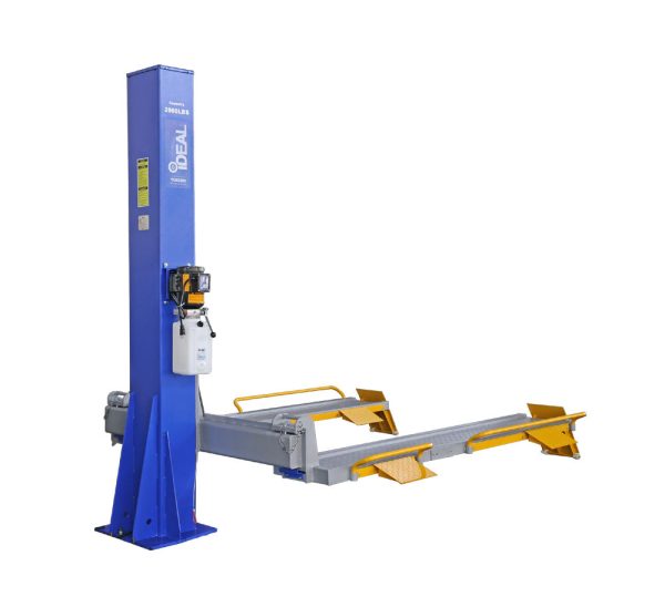 iDeal SC-2K-UTV-X 2,000 lb. Single Column Multi-Use UTV & Mower Storage / Service Lift - Image 2