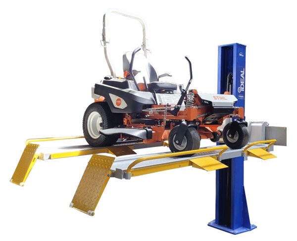 iDeal SC-2K-UTV-X 2,000 lb. Single Column Multi-Use UTV & Mower Storage / Service Lift - Image 6