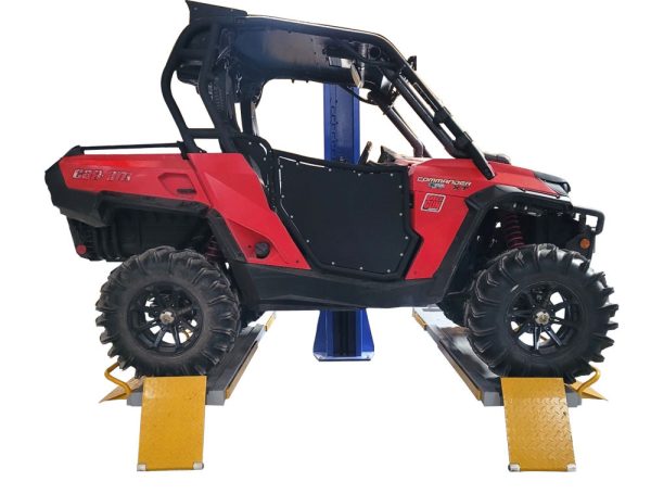 iDeal SC-2K-UTV-X 2,000 lb. Single Column Multi-Use UTV & Mower Storage / Service Lift - Image 8