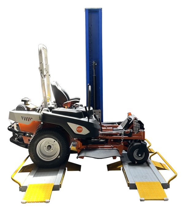 iDeal SC-2K-UTV-X 2,000 lb. Single Column Multi-Use UTV & Mower Storage / Service Lift - Image 9