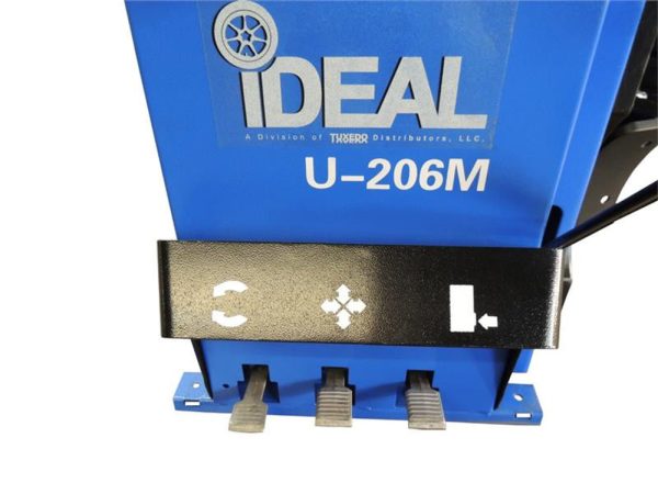iDEAL TCWB-PSC206M Tire Changer & Motorcycle Wheel Balancer Combo - Black Edition - Image 5