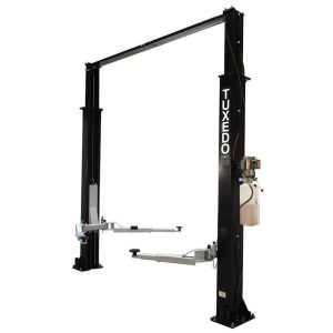 GA9KAC-TUX 9,000 lb. 2-Post Asymmetric Clear Floor Car Lift