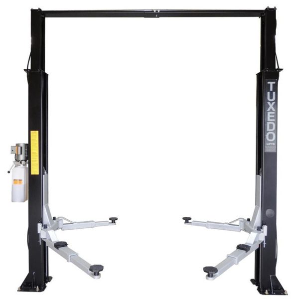 GA9KAC-TUX 9,000 lb. 2-Post Asymmetric Clear Floor Car Lift - Image 5