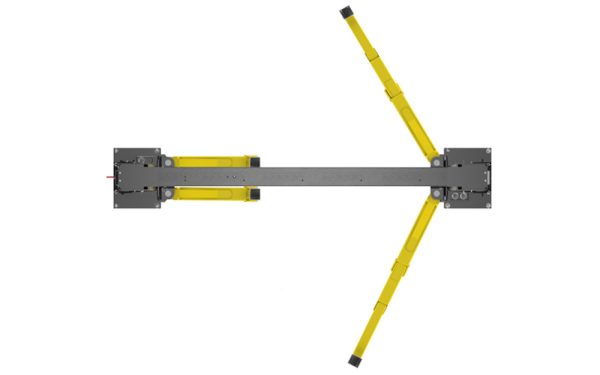 BendPak XPR-12CL-LTA-192 12,000-lb. Capacity / ALI Certified Two-Post Lift / Clearfloor / Long-Reach Telescoping Arms/192" Height - Image 3