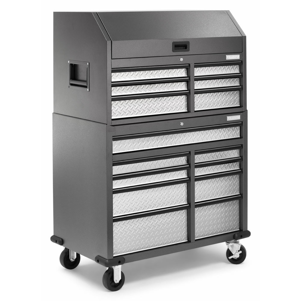Gladiator 15 Drawer Mobile Tool Chest Combo 3 Gladiator 15 Drawer Mobile Tool Chest Combo - Image 3