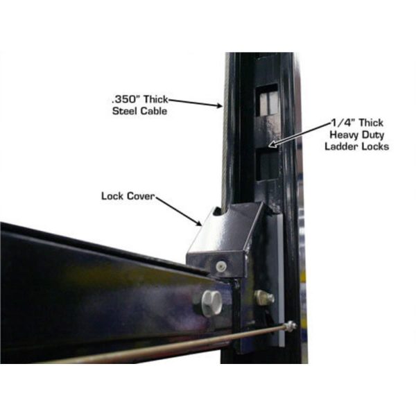 Atlas PRO8000EXT 4 Post Lift + RJ35 Sliding Jacks Combo - Image 2