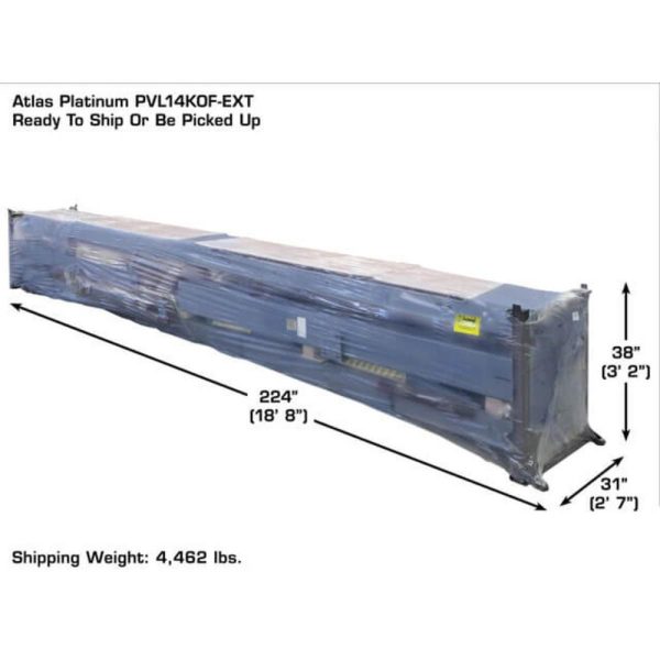 Atlas Platinum PVL14OF-EXT Alignment Lift + RJ7000 Rolling Jacks ALI Certified Combo - Image 2