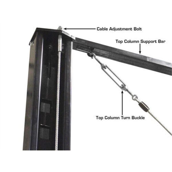 Atlas Garage PRO7000ST Super Tall 7,000 lb. Capacity 4-Post Lift - Image 2