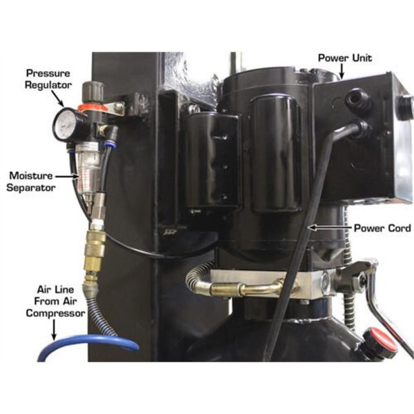 Atlas Garage PRO7000ST Super Tall 7,000 lb. Capacity 4-Post Lift - Image 3