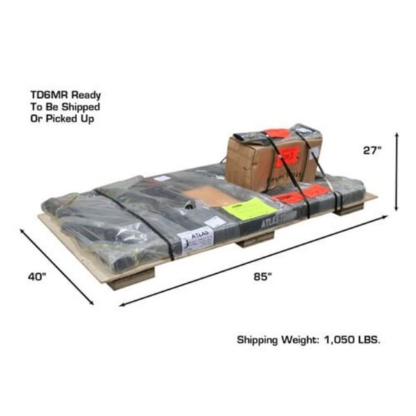 Atlas 6MR Portable Mid-Rise 6,000 lb. Capacity Scissor Lift - Image 3
