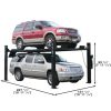 Atlas Garage PRO9000 Extra Tall/Extra Wide Portable Heavy Duty 9,000 lb. Capacity 4-Post Lift - Image 2