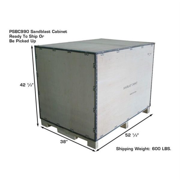 Atlas Extra Large Pressurized Sandblast Cabinet - Image 2