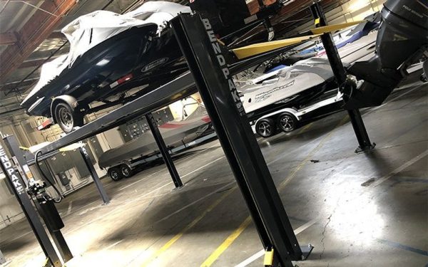 BendPak HD-7500BLX 7,500-lb. Capacity / Vehicle and Boat Storage Lift / 82" Rise - Image 3