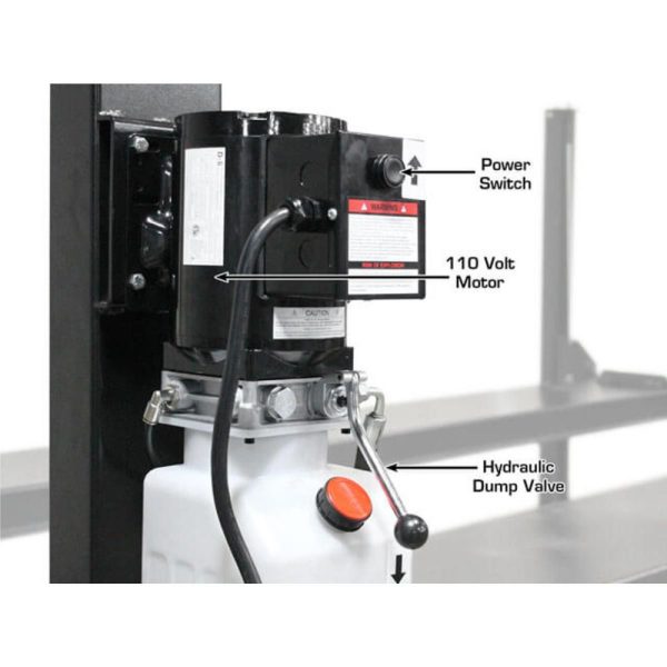Atlas ALI Certified APEX9 4-Post Lift + RJ6 Rolling Bridge Jacks Combo - Image 17