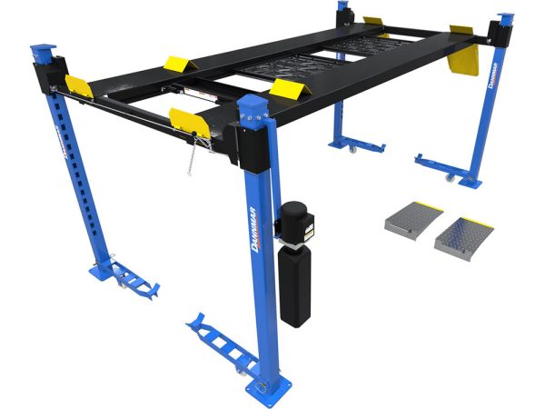 Dannmar D4-9X Package 9,000-lbs. ALI Certified Capacity Four-Post Lift Package - Image 4