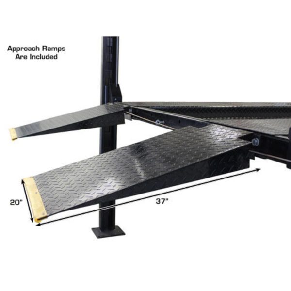 Atlas PRO8000EXT 4 Post Lift + RJ35 Sliding Jacks Combo - Image 7
