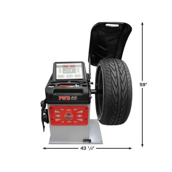 Atlas Platinum PTC300 Tire Changer + PWB50 Wheel Balancer Combo Package - Image 4
