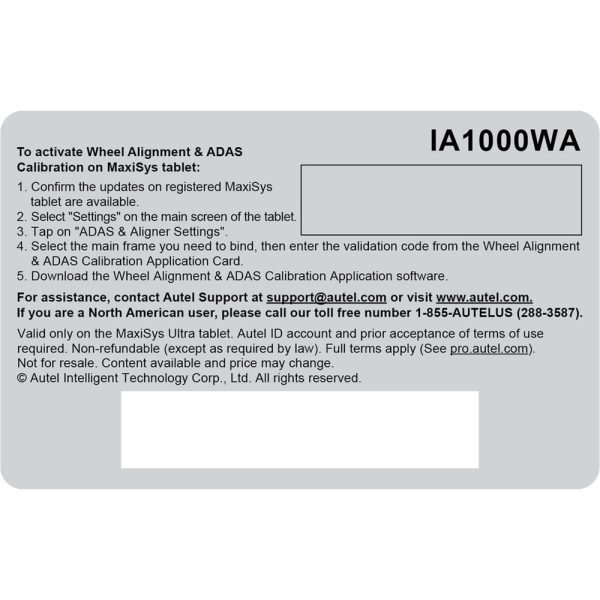 Autel MaxiSys IA1000 Upgrade Card - Image 2