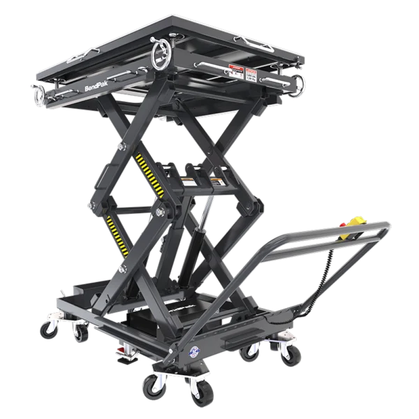 Bendpak EVS3000 3,000 Lb. Cap. / EV Battery Pack and Powertrain Lift Table / Rechargeable 12V / Incl. Battery